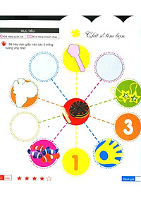 Sách 200 Miếng Bóc Dán Thông Minh - Bé Học Toán (2-6 Tuổi) - Tái Bản