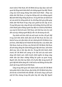 Chủ Tịch Hồ Chí Minh Với Nước Mỹ