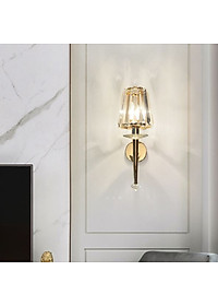 Đèn tường LYSNO pha lê cao cấp trang trí nội thất hiện đại, sang trọng.