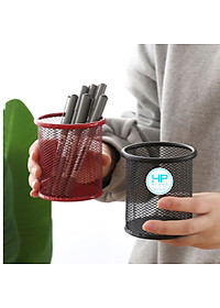 Giỏ đựng bút, hộp đựng bút để bàn, giỏ đựng đồ văn phòng lưới sắt cao cấp