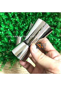 Ly Định Lượng Inox 2 Đầu - Combo 3 ly (20/30 - 20/40- 25/50 c.c). Dụng cụ pha chế dùng định lượng pha Cocktail
