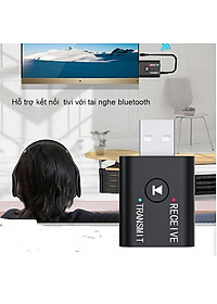 Thiết bị thu phát bluetooth 5.0 không dây hai chiều USB laptop PC ô tô phát nhạc D878 ( hàng nhập khẩu )