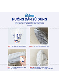 Chai Xịt Bọt Vệ Sinh Giày Cao Cấp LKB 200ml - Bình Xịt Bọt Làm Sạch, Làm Trắng Giày Dép Siêu Tốc - Mifan Hàng Chính Hãng