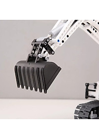Xiaomi Onebot Engineering Excavator Building Blocks Toy Kids Gift Crawler Simulation console Bàn điều khiển mô phỏng Truyền động cơ khí 900+ bộ phận