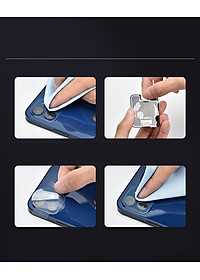 Miếng dán kính cường lực Leeu Design cho Camera iPhone 12 Mini / 12 / 12 Pro / 12 Pro Max - Hàng Chính Hãng