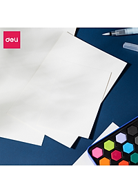 [A3/A4/A5/A6] Giấy Vẽ Màu Nước Tệp 16 Tờ 300Gsm A3 / A4 / A5 / A6 Chuyên Dụng Hạng Hoạ Sĩ Watercolor Paper Cao Cấp Finenolo Deli - Dùng Cho Màu Nước Gouache Acrylic Nhiều Cọ - EC270