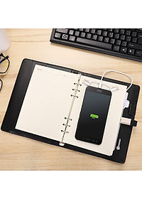 Sổ tay tích hợp sạc dự phòng (8.000 mah) + USB (16GB)-BAOKE/NB2725