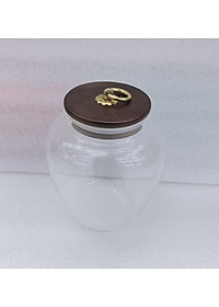 HŨ THỦY TINH ĐỰNG TRÀ, THỰC PHẨM KHÔ CAO CẤP NẮP