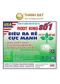 [Quà Tặng] Kích thích ra rễ cực mạnh ROOTKING lọ 20ml, dùng giâm chiết cành, kích rễ, hàng công ty