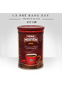 Cà phê Rang Xay Premium Blend Trung Nguyên Legend - Arabica, Robusta, Excelsa, Catimor - Lon 425gr - Pha Phin