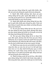 Luật trật tự, an toàn giao thông đường bộ năm 2024 - bản in 2024