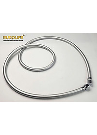 Dây sen chịu áp lực cao, nhựa PVC, ti đồng chống xoắn, dài 150cm, 200cm Eurolife