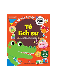 Combo 5 Quyển Tớ Rất Tự Lập - Sách Bóc Dán