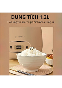 Nồi cơm điện 1.2L Mishio MK387 - Hàng chính hãng