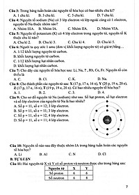  Tuyển Tập Đề Kiểm Tra Định Kì Khoa Học Tự Nhiên -HA (Theo Chương Trình Giáo Dục Phổ Thông Mới)