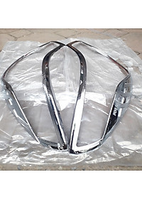 Bộ ốp viền đèn Pha mạ Crom Trang Trí  dành cho Xe Vinfast Fadil 2019