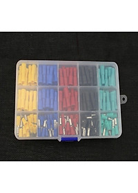 Bộ 100 đầu có ghim cos nối dây điện 5 màu