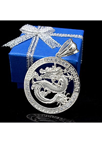 Mặt Dây Chuyền Nam Bạc Hiểu Minh MDN018 RỒNG