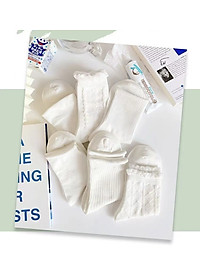 SET 5 ĐÔI TẤT VỚ NƠ NỮ DỄ THƯƠNG MÃ 50 DÀNH CHO NỮ