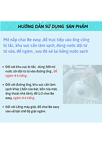 Bột Thông Tắc Đường Ống, Cống Thoát, Chậu Rửa, Vệ Sinh Lồng Giặt Dr.C CHÍNH HÃNG - Be.Easy