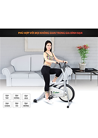 Xe Đạp Tập Thể Dục Tập Gym Tại Nhà GALEN AirBike Siêu Tiện Lợi - BẢO HÀNH 24 THÁNG