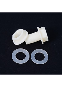 Ép phi nối bồn, khớp nối vách ngăn - Bằng nhựa cao cấp