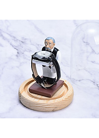 Giá Đỡ Đồng Hồ Đeo Tay Hộp Đựng Đồng Hồ Trong Suốt Chống Bụi Trang Trí Decor GDDH Office Chill