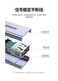 Ugreen UG20119US381TK đầu nối 2 cáp usb 3.0 vỏ nhôm F ra F cao cấp - HÀNG CHÍNH HÃNG