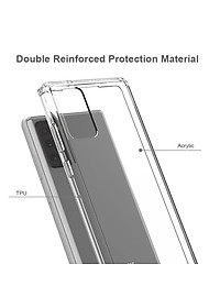 Ốp lưng chống sốc trong suốt siêu mỏng cho Samsung Galaxy Note 20 hiệu Likgus Crashproof giúp chống chịu mọi va đập - hàng nhập khẩu