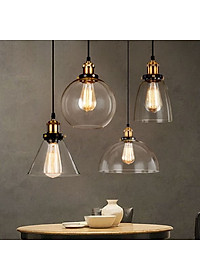 Đèn thả EUNIN chao thủy tinh cao cấp trang trí nội thất hiện đại [ẢNH THẬT 100%].