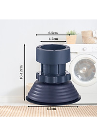 Bộ 4 Chân Kê, Đế Chống Rung Nâng Đỡ Máy Giặt Tủ Lạnh Đa Năng Điều Chỉnh Độ Cao Chống Rung Lắc