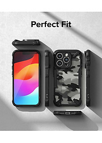 Ốp lưng dành cho iPhone 15 Pro Max/15 Pro/15 Plus/15 RINGKE Fusion X - Hàng Chính Hãng