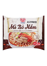 Lốc 8 Gói Mì Bò Hầm Ottogi 120g