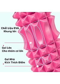 Con Lăn Foam Roller Massage Gai 33cm 45Cm Dãn Cơ Tập Gym, Yoga, Thể Hình miDoctor