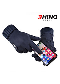 Găng tay da lộn giữ ấm mùa đông Rhino G801 nam nữ, chống gió