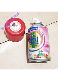 Chai Xịt Khử Mùi Ô Tô Xịt Thơm Hương Cafe Hàn Quốc 290ml Màu Hồng