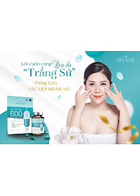 [5 Trong 1- Mờ Nám- Tàn Nhang, Tăng Vòng 1, Cân Bằng Nội Tiết Tố, Sinh Lý Nữ ]] - Viên Uống Glutathione  - Hàng Chính Hãng Dr Lacir