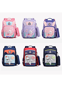 Ba lô học sinh chống gù cao cấp phong cách mới - BEE GEE HS1070