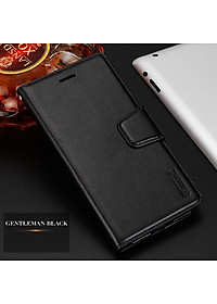 Bao da dạng ví cho OPPO Reno8 T 5G chính hãng Hanman có quai cài, có ngăn để thẻ ATM và tiền, may viền - Hàng chính hãng