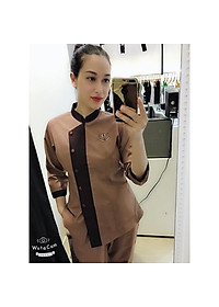 Đồ Lam Đi Chùa# Lãnh Tụ Phối Nữ # Đồ Bộ Nữ # Quần Áo Nữ