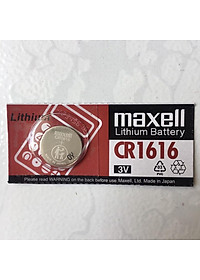 Pin CR1616 Maxell 3V Hàng Chính Hãng Made in Japan 1 Viên