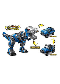 Đồ chơi  lắp ghép, xếp hình Qman 4803: Khủng long biến hình