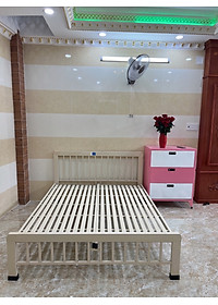 Giường sắt khung hộp kiểu mới 1M X 2M - ĐẠI THÀNH