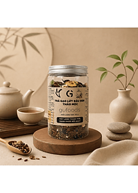 Trà gạo lứt đậu đen thanh nhiệt GUfoods - Tự nhiên, Healthy, Thanh lọc cơ thể, Mát gan, Cải thiện giấc ngủ, Đa dạng hương vị