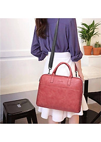 TÚI XÁCH DA, CẶP XÁCH DA DÀNH CHO LAPTOP, MACBOOK, SURFACE CHỐNG SỐC, CHỐNG NƯỚC TUYỆT ĐỐI, CÓ DÂY ĐEO VAI