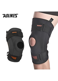 Bộ 2 bó đầu gối thể thao AOLIKES A-7902 có lò xo hỗ trợ, giảm sốc, thoáng khí