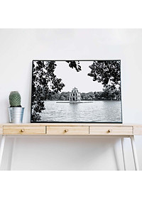 Tranh treo tường phong cảnh Hà Nội xưa - HNX016