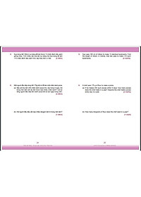 Sách Toán Tài năng 4, Toán lớp 4 ( Bộ 2 cuốn 4A, 4B, 9 - 10 tuổi )