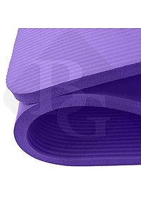 BG Thảm tập Yoga,GYM chuyên dụng dày 15mm NBR nguyên khối, độ đài hồi tốt, chống lún, Chống trơn trượt, độ bám cao, ngăn ngừa hôi và ẩm mốc (hàng nhập khẩu)