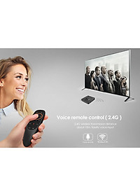 Androdi tivi box Beelink GT-King Ram 4GB, Rom 64GB, điều khiển giọng nói và cử chỉ android 9 - Hàng Nhập Khẩu